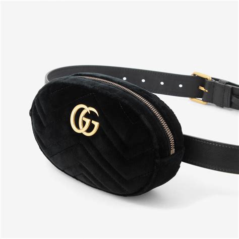 gucci marmont velvet belt bag.